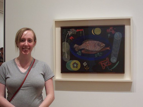 of me by the Paul Klee painting.