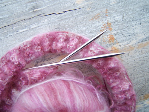 Ruffle Scarf and Shiny New KnitPicks Options Needles