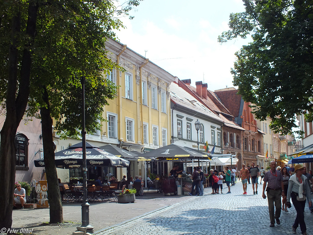 : The old centre of Vilnius