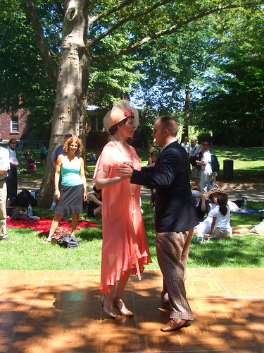 the dance lesson/20's swing picnic on governor's island