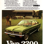 Vauxhall Viva 2300 Advert MXD828L