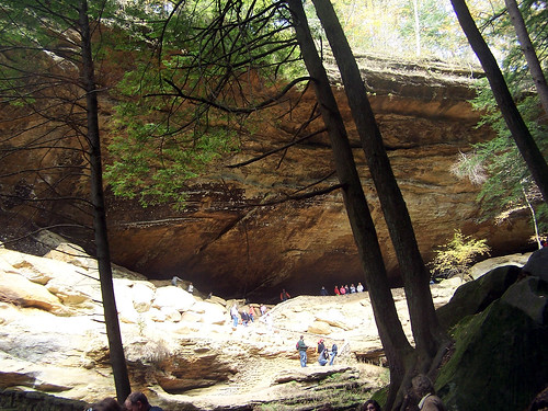Old Man's Cave Falls Hocking Hills Flickr Photo Sharing
