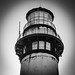 Lighthouse Silhouette 02 B&W
