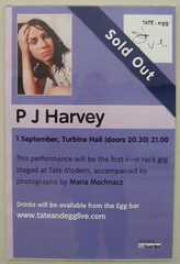 PJ Harvey @ The Tate