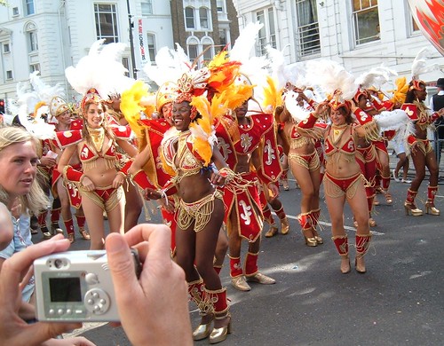 Dancers at the Notting Hill Carnival