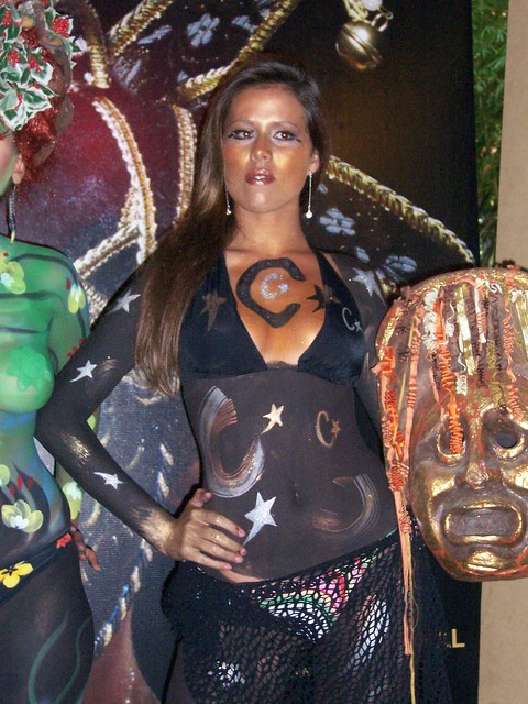 Girl of the Night - Body Painting