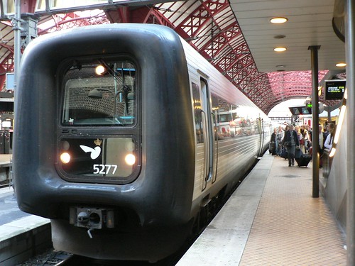 An EC Train to København