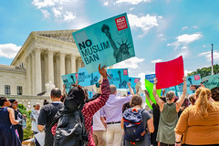 2018.06.26 Muslim Ban Decision Day, Supreme Court, Washington, DC USA 04058