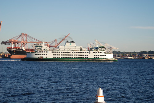 Seattle ferry boat ©  Michael Neubert