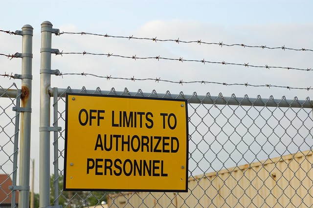 Only unauthorized personnel are allowed? This is a completely undoctored 