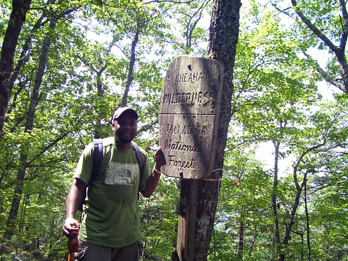 09052006 Cheaha State Park - Andre taking a break