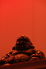 red buddha