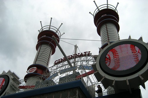 Cincinnati: Great American Ball Park - Pepsi Power Stacks