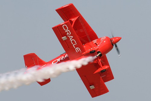 Sean D. Tucker and the Oracle Challenger Plane