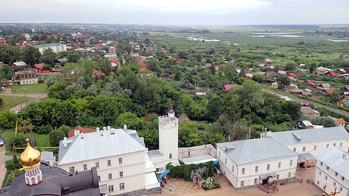 A view from the men monastery to the city of Alatyr, Chuvashiya. ©  The Krasnoyarsk National and Cultural Autonomy of the Chuvash People