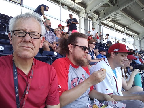 Nats vs Reds - section 408 with kids ©  Michael Neubert