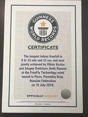 сертификат рекорд