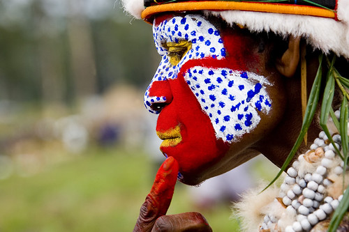 Because I'm Worth It - Hagener woman make up  Papua New guinea
