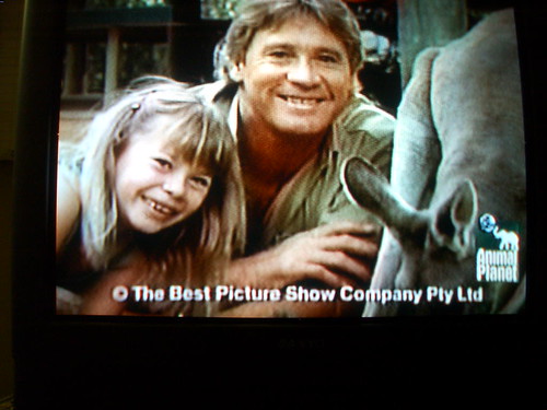 Steve Irwin con su hija Bindi