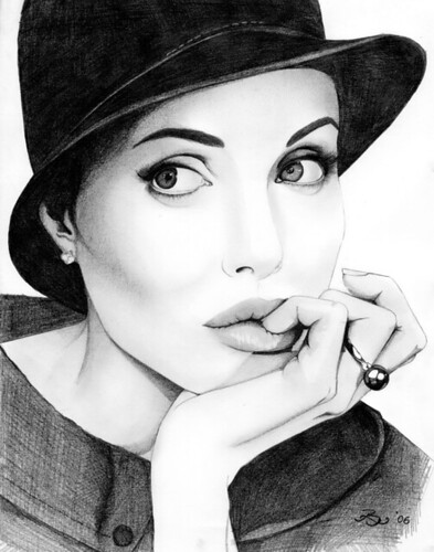 Angelina Jolie by ladyLara Laura B lc 