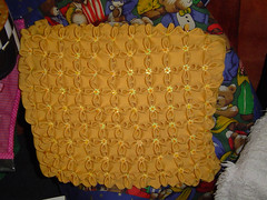 almofada amarela