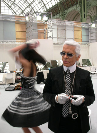 Before I head to bed, I want to share some quotes from Karl Lagerfeld.