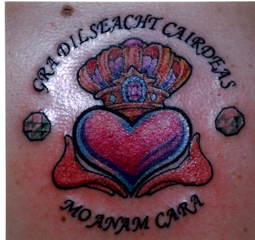 irish claddagh tattoos. chris-claddagh. Tattoo by