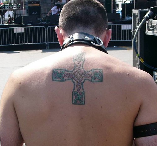 Cross Tattoos On Back For Men. Back Tattoo, originally