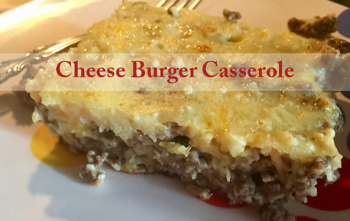 Cheese Burger Casserole