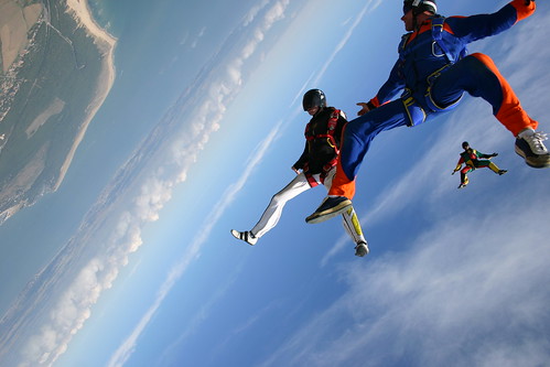 Kickass Skydiving Picture