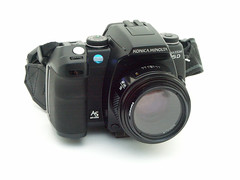 camera slr digital minolta collection 5d konica maxxum