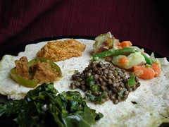 Ethiopian lunchy goodness