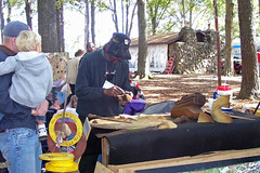 Working with sandstone at Kentuck 2006