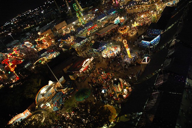 The Midway From the Ferris Wheel