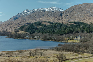 Glenfinnan House Hotel, Loch Shiel, on the “Road to the Isles.”