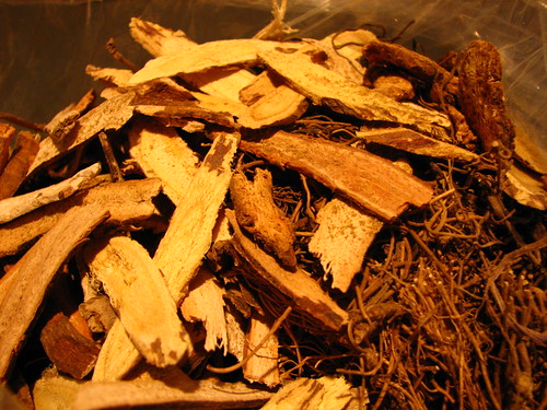 A special Chinese medicinal mix of 9 herbs, roots and such