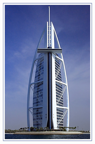 Burj Al Arab hotel in Dubai,