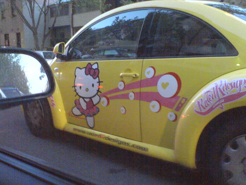 Hello Kitty VW Beetle　ハローキティー・デコカー