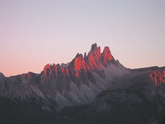 Sunset @ Ampezzo Dolomites