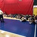 Ken Ringdahl, speaking to the kids at NE Hoops Academy.