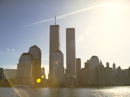 World Trade Center at sunset