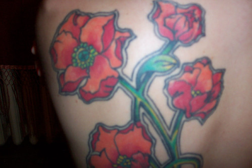 poppy tattoo by Heatherjeany