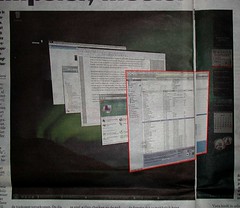 Vista in de krant... met iTunes duidelijk in beeld