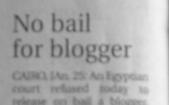 No Bail for blogger