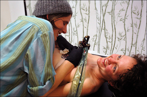 At Black Lotus Tattoo, Annie Dacotah 