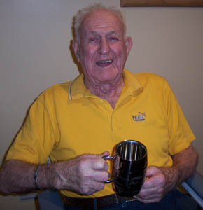 Pop and birthday pewter mug