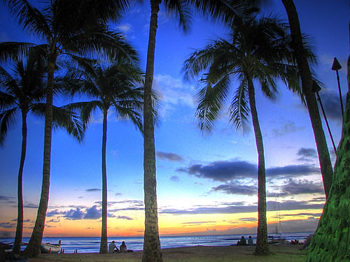 Waikiki Beach 2 (HDR)
