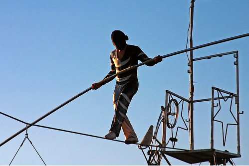 Tightrope Walker by the other Martin Taylor, on Flickr