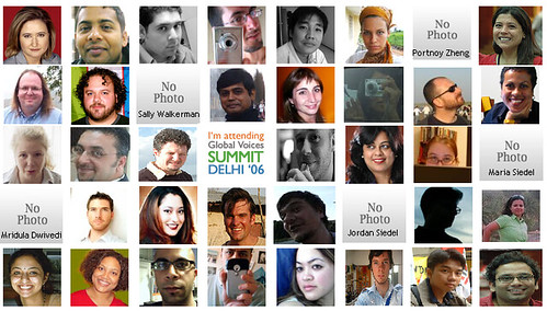 global voices online conference attendee photos in India