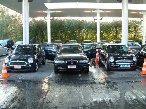 My 3-series between a One and a Cooper